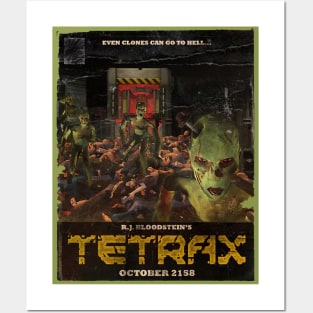 Tetrax grindhouse poster Posters and Art